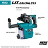 image:imageMakita XRH01ZWX 18V LXT LithiumIon Brushless Cordless 1 Rotary Hammer accepts SDSPLUS bits wHEPA Dust Extractor Attachment Tool OnlyHammer Only  Dust Extraction