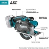 image:imageMakita XSC03Z 18V LXT LithiumIon Cordless 538 Metal Cutting Saw Bare Tool no batterySaw Only