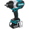 image:imageMakita XWT08T 18V LXT LithiumIon Brushless Cordless HighTorque 12 Sq Drive Impact Wrench Kit wFriction Ring Anvil 50AhImpact Wrench Kit