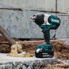 image:imageMakita XWT08T 18V LXT LithiumIon Brushless Cordless HighTorque 12 Sq Drive Impact Wrench Kit wFriction Ring Anvil 50AhImpact Wrench Only