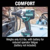 image:imageMakita XWT17Z 18V LXT LithiumIon Brushless Cordless 4Speed MidTorque 12 Sq Drive Impact Wrench wFriction Ring Anvil Tool OnlyImpact Wrench Only