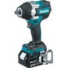 image:imageMakita XWT18T 18V LXT LithiumIon Brushless Cordless 4Speed MidTorque 12 Sq Drive Impact Wrench Kit wDetent Anvil 50Ah