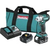 image:imageMakita XWT15T 18V LXT LithiumIon Brushless Cordless 4Speed 12 Sq Drive Impact Wrench Kit wDetent Anvil 50AhKit
