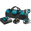 image:imageMakita XWT18T 18V LXT LithiumIon Brushless Cordless 4Speed MidTorque 12 Sq Drive Impact Wrench Kit wDetent Anvil 50Ah