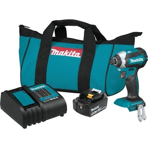 image:imageMakita XDT131 18V LXT LithiumIon Brushless Cordless Impact Driver Kit 30Ah