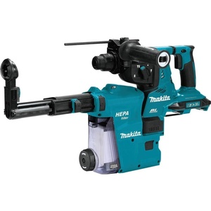image:imageMakita XRH10ZW 18V X2 LXT 36V Brushless Cordless 118 AVT Rotary Hammer accepts SDSPLUS bits wExtractor AFT AWS Capable Tool OnlyHammer Only  Dust Extraction
