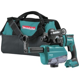 image:imageMakita XRH12ZW 18V LXT 1116 AVT Rotary Hammer Tool OnlyTool  Dust Extractor
