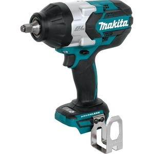 image:imageMakita XWT08T 18V LXT LithiumIon Brushless Cordless HighTorque 12 Sq Drive Impact Wrench Kit wFriction Ring Anvil 50AhImpact Wrench Only