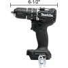 image:imageMakita XPH15ZB 18V LXT LithiumIon SubCompact Brushless Cordless 12 Hammer DriverDrill Tool Only BlackHammer DriverDrill Only