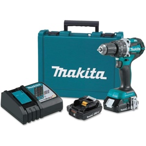image:imageMakita XPH12R 18V LXT LithiumIon Compact Brushless Cordless 12 Hammer DriverDrill Kit 20AhKit w 20Ah Batteries