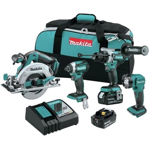 image:imageMakita XT452T 18V LXT LithiumIon Brushless Cordless 4Pc Combo Kit 50AhKit Only