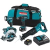 image:imageMakita XT442 18V LXT 30 Ah LithiumIon Cordless Combo Kit 4 Piece