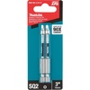 image:imageMakita E01183 Impact XPS 3 Square 3 Power Bit 2pk2 Count Pack of 1