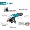 image:imageMakita GA5090 5 SJSII HighPower Angle Grinder