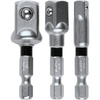 image:imageMakita E01600 Impact XPS 3 Pc Square 2 Socket Adapter Set