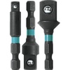 image:imageMakita Impact X 3 Pc 2 Socket Adapter Set