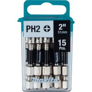 image:imageMakita E00907 Impact XPS 1 Phillips 2 Power Bit 5pk15pk
