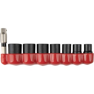 image:imageMakita E01694 Impact XPS 8 Pc 14 Drive 6Point Metric Impact Socket Set wStandard Socket AdapterMetric