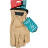image:imageMakita T04195 100 Genuine Leather Cow Driver Gloves LargeGloves