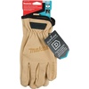 image:imageMakita T04195 100 Genuine Leather Cow Driver Gloves LargeGloves
