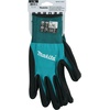 image:imageMakita Unisex Fitknit T 04123 FitKnit Cut Level 1 Nitrile Coated Dipped Gloves Large X Large TealBlack Large XLarge USXLarge Pack of 1