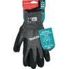 image:imageMakita Unisex Fitknit T 04145 Advanced FitKnit Cut Level 7 Nitrile Coated Dipped GlovesGloves