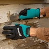 image:imageMakita Unisex T 04167 Open Cuff Flexible Protection Utility Work GlovesGloves