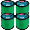 image:imageMakita T03713 Round Trimmer Line 0080 Green 1200 3 lbs 4pk