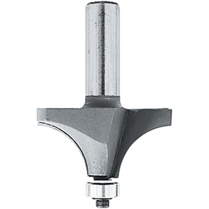 image:imageMakita 7331212A Router Bit Corner Rounding Carbide Tip 12Inch Radius 2 Cutting Flutes 12Inch Shank