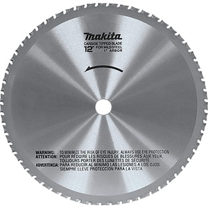 image:imageMakita A90532 12Inch 60Teeth Dry Ferrous Metal Cutting Saw Blade with 1Inch Arbor  Silver