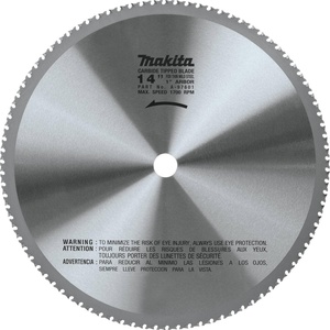 image:imageMakita A97601 14 90T CarbideTipped Metal Cutting Blade Ferrous Metal  Thin Gauge