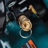 image:imageMakita MAC100QK1 Quiet Series 12 HP 1 Gallon Compact OilFree Electric Air Compressor and 18 Gauge Brad Nailer Combo Kit