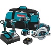 image:imageMakita XT446T 18V LXT LithiumIon Brushless Cordless Combo Kit 4 Piece