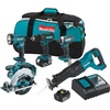 image:imageMakita XT505 18V LXT LithiumIon Cordless 5Pc Combo Kit 30AhCombo Kit