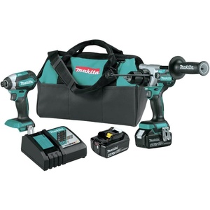 image:imageMakita XT291M 18V LXT LithiumIon Brushless Cordless 2Pc Combo Kit 40AhKit Only