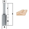 image:imageMakita 733252A Router Bit 12Inch Straight 2 Flute 1Inch Cut 12Inch SH CT