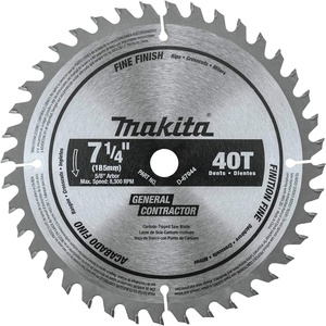 image:imageMakita D67044 714 40T CarbideTipped Circular Saw Blade Fine Crosscutting