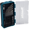 image:imageMakita B36201 Metric High Speed Steel Drill Bit Screw Bit and Socket Set 48 Piece