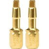 image:imageMakita B44703 Impact Gold 1 Square Insert Bit 2Pk2