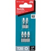image:imageMakita E00670 Impact XPS T20 Torx 1 Insert Bit 15pk5pk