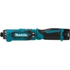 image:imageMakita DF012DSE 72V LithiumIon Cordless 14 Hex DriverDrill Kit with AutoStop ClutchHex DriverDrill Kit