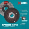 image:imageMakita E00452 XLock 5 x 14 x 78 Type 27 General Purpose 36 Grit Metal Abrasive Grinding Wheel