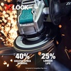image:imageMakita T038943 XLock 412 40 Grit Type 29 Angled Grinding and Polishing Flap Disc for XLock and All 78 Arbor Grinders 3pk
