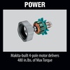 image:imageMakita XT261M 2 Piece 18V LithiumIon 40 Ah Cordless Combo Kit